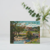 カスター州パークゲームロッジハガキ ポストカード (スタンド正面)