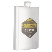 カスター州パークサウスダコタ フラスク (右)