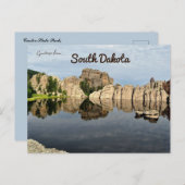 カスター州パークサウスダコタ ポストカード (正面/裏面)