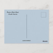 カスター州パークサウスダコタ ポストカード (裏面)