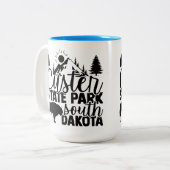 カスター州パーク ツートーンマグカップ (正面左)
