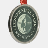 カスター州パーク(CLB) メタルオーナメント (右)