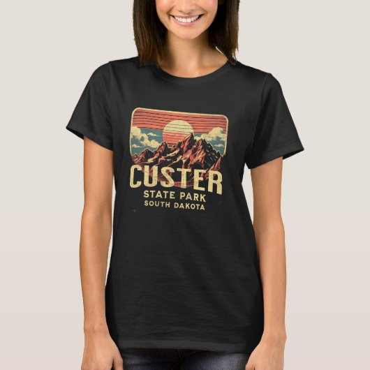 カスター州パーク Tシャツ (正面)