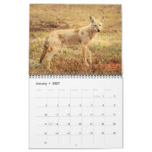 カスター州立公園の動物 2027年カレンダー カレンダー (1月 2027)