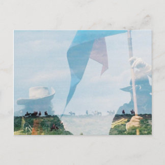 カスター幽霊 ポストカード