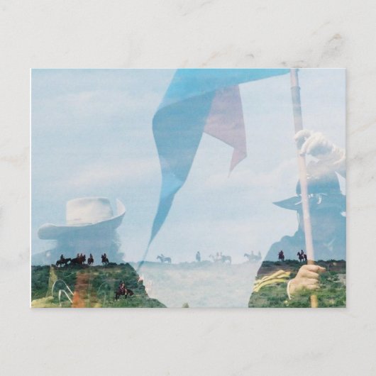 カスター幽霊 ポストカード (正面)