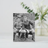 カスター&囚人, 1862 ポストカード (スタンド正面)