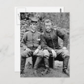 カスター&囚人, 1862 ポストカード (正面/裏面)