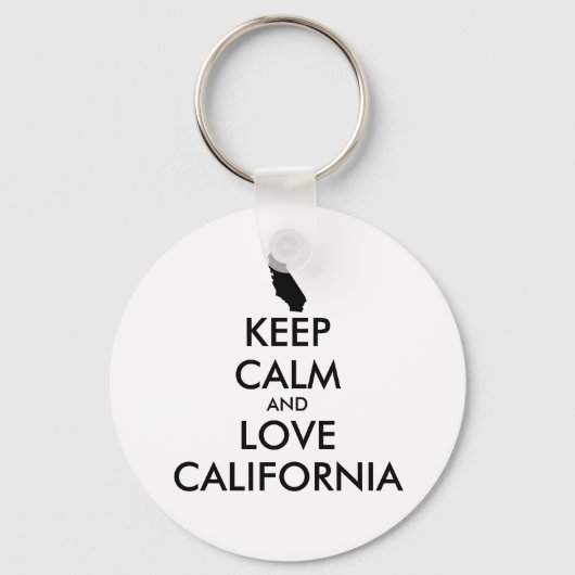 カスタ保マイズCALIFORNIA キーホルダー (正面)