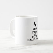 カスタ保マイズCALIFORNIA コーヒーマグカップ (正面左)