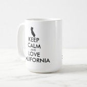 カスタ保マイズCALIFORNIA コーヒーマグカップ (正面左)