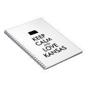 カスタ保マイズCALMとLOVE KANSAS ノートブック (右側)