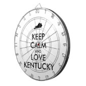 カスタ保マイズCALMとLOVE KENTUCKY ダーツボード (正面右)