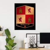 カスティリャイレオン ポスター (ホームオフィス)