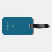 カスティンスキーチーム荷物タグ ラゲッジタグ (裏面横)