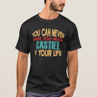 カスティーおもしろいル名パーソナライズされたのジョーク項目 Tシャツ