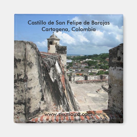 カスティージョデサンフェリペデバラハスカラヘナ1 マグネット (正面)