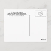 カスティージョデサンマルコポストカード ポストカード (裏面)