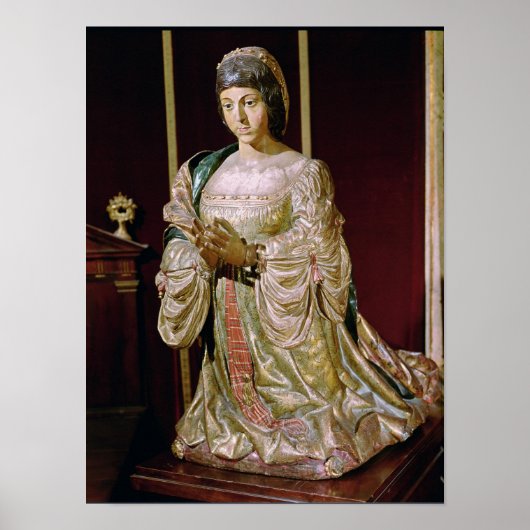 カスティーリャ祈りの言葉イザベラ, 1520-22 ポスター (正面)