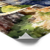 カスティーリョサンフェリペデルモロサンファンプエルトリコ ポスター (角)