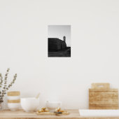 カスティーリョデサンマルコス聖オーガスティンフロリダB&W ポスター (キッチン)