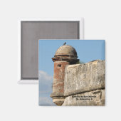 カスティーリョデサンマルコス聖オーガスティンFl マグネット (正面/裏面)