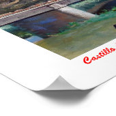 カスティーリョデフエンギロラ(マラガ) ポスター (角)