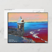 カスティーロエルモロ–1ポストカード ポストカード (正面/裏面)