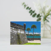 カスティーロデサンマルコス国定記念碑(フロリダ州) ポストカード (スタンド正面)