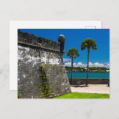 カスティーロデサンマルコス国定記念碑(フロリダ州) ポストカード (正面/裏面)