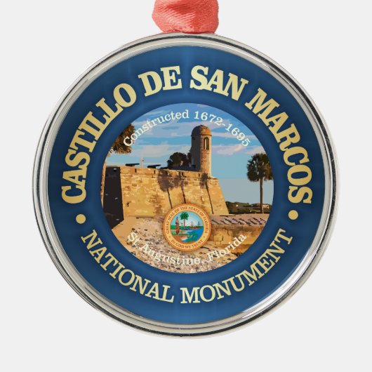 カスティーロデサンマルコス(NM) メタルオーナメント (正面)