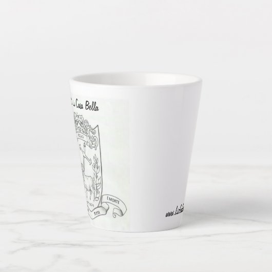 カステッロクレストカーサベラクロニクルムグ カフェラテマグ (正面)