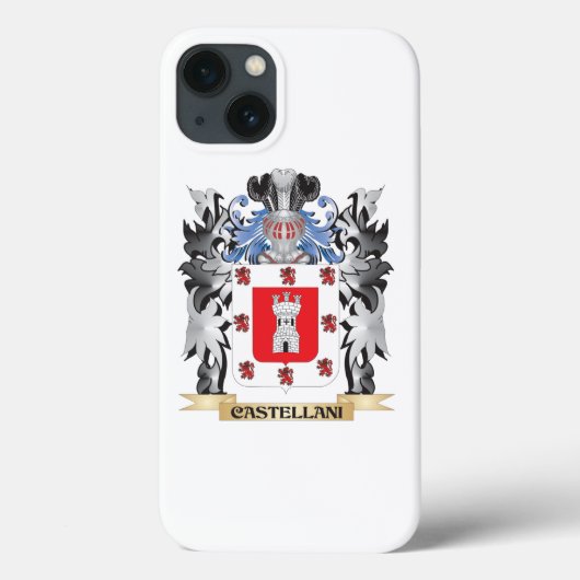 カステラニコートオブアームズ – 家紋 Case-Mate iPhoneケース (裏面)