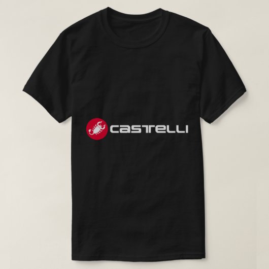 カステリサイクリング Tシャツ (デザイン正面)