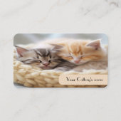 カステリーベージュカラー用のカスタマイズ可能な名刺 名刺 (正面)