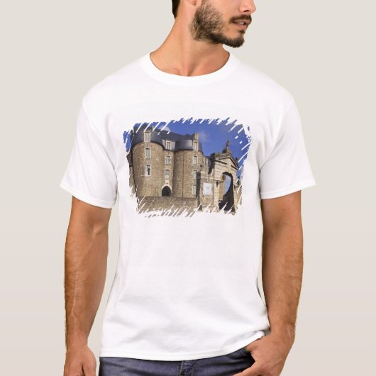 カステルと博物館、パ・ド・カレー県ブローニュ Tシャツ (正面)