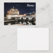 カステルサンアンジェロアットナイトインローマ ノートカード (正面/裏面)