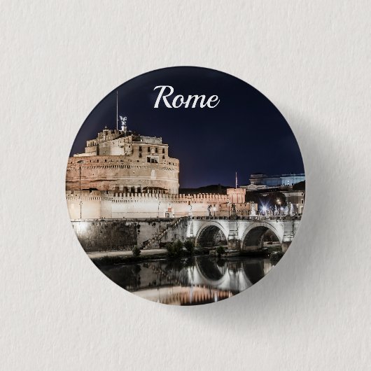 カステルサンアンジェロアットナイトインローマ 缶バッジ (正面)