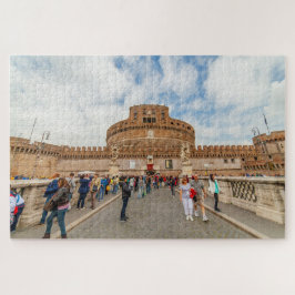 カステルサンタンジェロ橋、ローマ、イタリアから ジグソーパズル