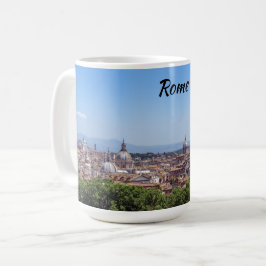 カステル・サンタンジェロから望むローマのパノラマビュー コーヒーマグカップ