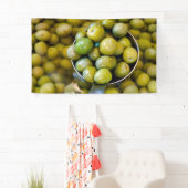 カステレヴェトラノスイートグリーンオリーブ 横断幕 (インサイチュ)