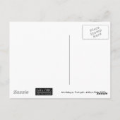 カステロデモンタレグレ，ポルトガル ポストカード (裏面)