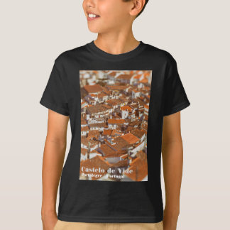 カステロ・デ・ヴィデ・ルーフトップス。ポルトガル，アレンテホ。 Tシャツ