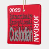 カストディー並外カスタム セラミックオーナメント (左)