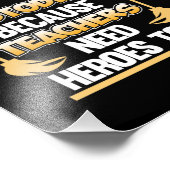 カストディー先生ヒーロースクール世話係Gr フォトプリント (角)