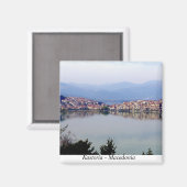 カストリア – マケドニア マグネット (正面/裏面)