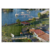 カストリーサンルシアカリブの島 カッティングボード (正面)