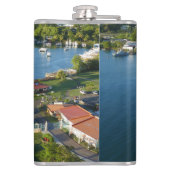 カストリーサンルシアカリブの島 フラスク (裏面)