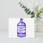 カストル油!うーん！ ポストカード (スタンド正面)