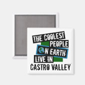 カストロクールバレーに住む地球の人々 マグネット (正面/裏面)